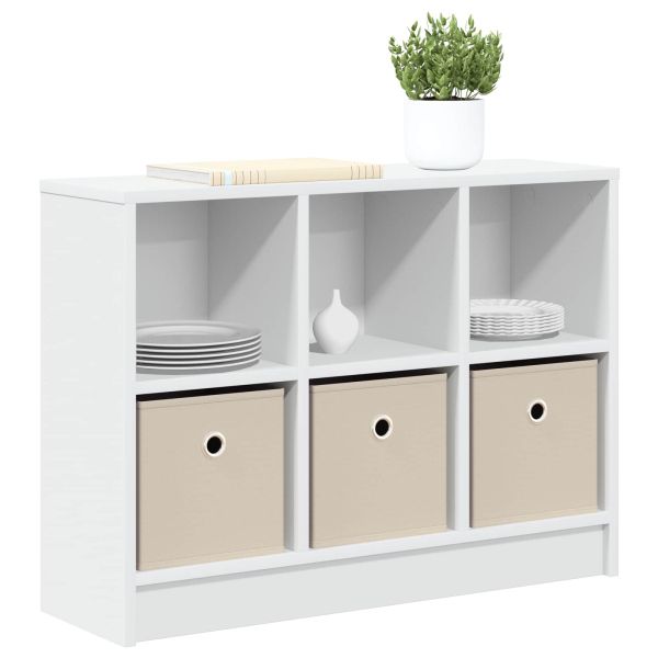 Служебен шкаф с чекмедже Бяло 73,5 x 22,5 x 53,5 см