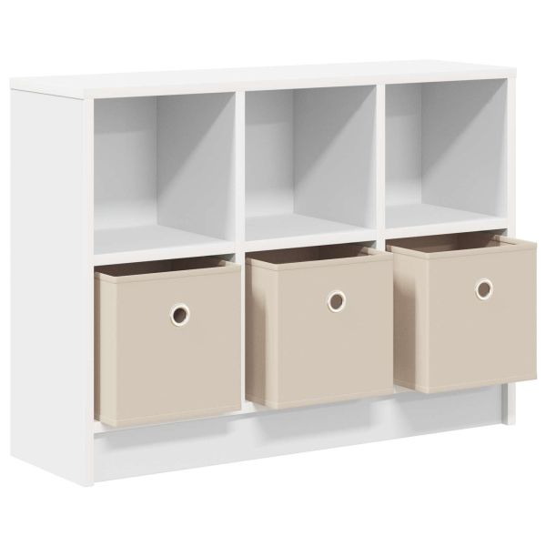 Служебен шкаф с чекмедже Бяло 73,5 x 22,5 x 53,5 см