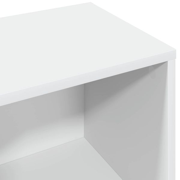 Служебен шкаф с чекмедже Бяло 73,5 x 22,5 x 53,5 см