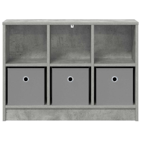 Служебен шкаф с чекмедже Циментено сиво 73,5 x 22,5 x 53,5 см