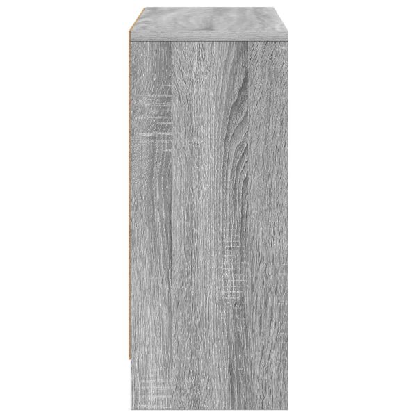 Служебен шкаф с чекмедже Сив Сонома 73,5 x 22,5 x 53,5 см