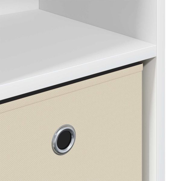 Служебен шкаф с чекмедже Бяло 88,5 x 27,5 x 63,5 см
