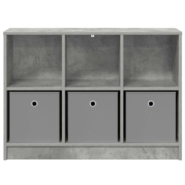 Служебен шкаф с чекмедже Циментено сиво 88,5 x 27,5 x 63,5 см