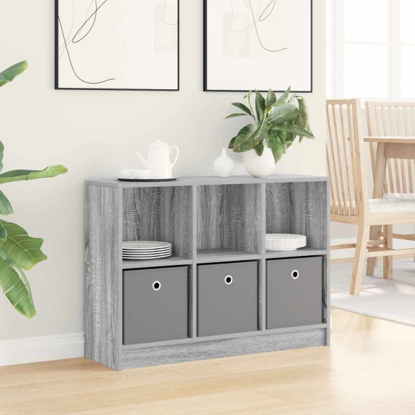 Служебен шкаф с чекмедже Сив Сонома 88,5 x 27,5 x 63,5 см