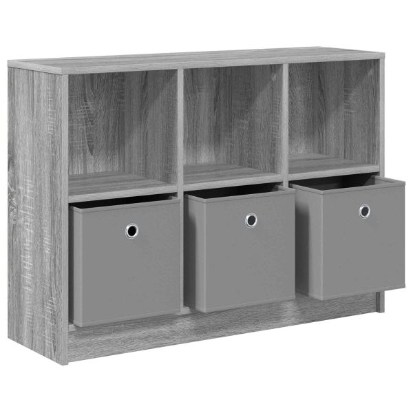 Служебен шкаф с чекмедже Сив Сонома 88,5 x 27,5 x 63,5 см
