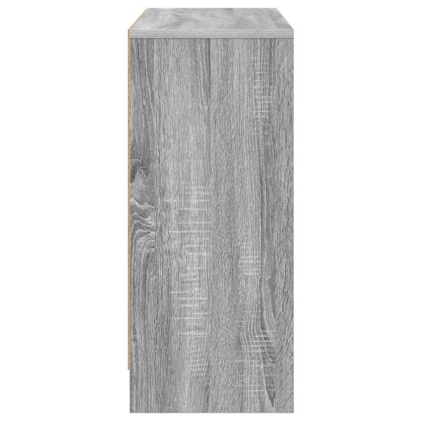 Служебен шкаф с чекмедже Сив Сонома 88,5 x 27,5 x 63,5 см