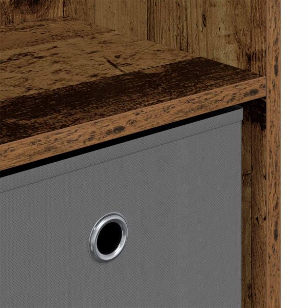 Служебен шкаф с чекмедже Старо дърво 88,5 x 27,5 x 63,5 см