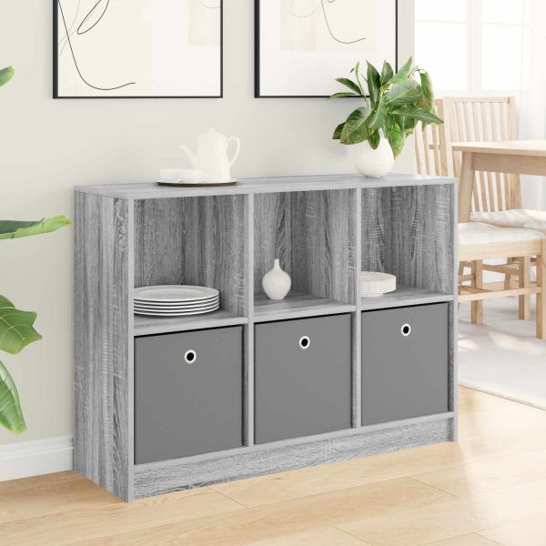 Служебен шкаф с чекмедже Сив Сонома 102 x 32 x 73,5 см