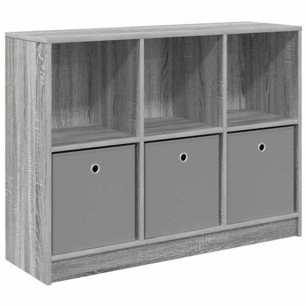 Служебен шкаф с чекмедже Сив Сонома 102 x 32 x 73,5 см