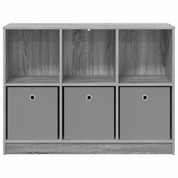 Служебен шкаф с чекмедже Сив Сонома 102 x 32 x 73,5 см