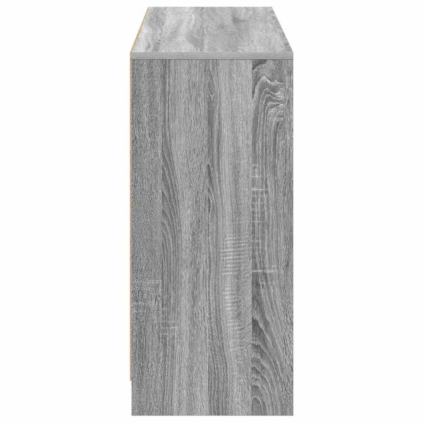 Служебен шкаф с чекмедже Сив Сонома 102 x 32 x 73,5 см