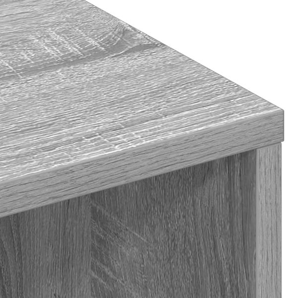 Служебен шкаф с чекмедже Сив Сонома 102 x 32 x 73,5 см