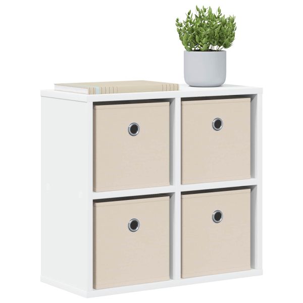 Служебен шкаф с чекмедже Бяло 49,5 x 22 x 47 см