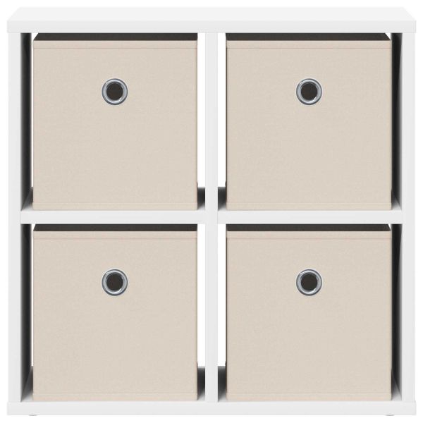 Служебен шкаф с чекмедже Бяло 49,5 x 22 x 47 см