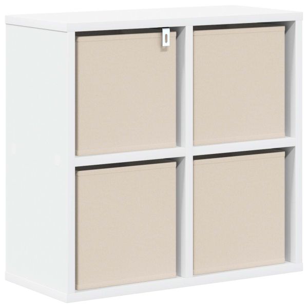 Служебен шкаф с чекмедже Бяло 49,5 x 22 x 47 см