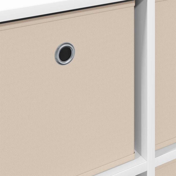 Служебен шкаф с чекмедже Бяло 49,5 x 22 x 47 см