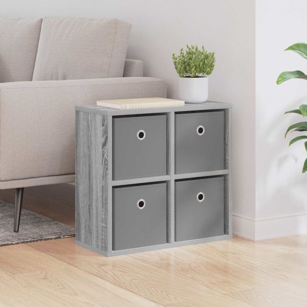 Служебен шкаф с чекмедже Сив Сонома 49,5 x 22 x 47 см