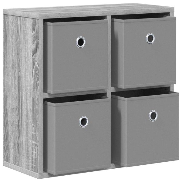 Служебен шкаф с чекмедже Сив Сонома 49,5 x 22 x 47 см