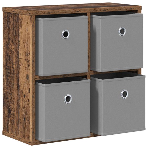 Служебен шкаф с чекмедже Старо дърво 49,5 x 22 x 47 см