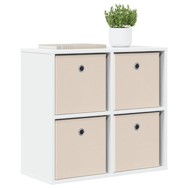 Служебен шкаф с чекмедже Бяло 59,5 x 27 x 57 см