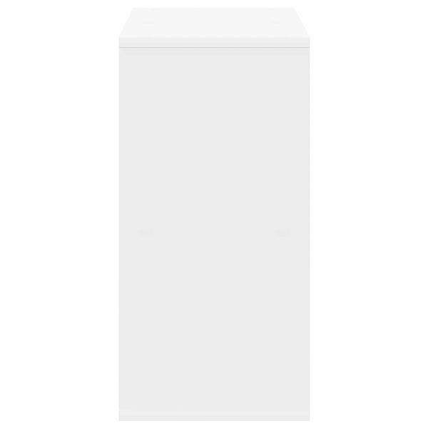 Служебен шкаф с чекмедже Бяло 59,5 x 27 x 57 см