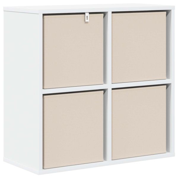 Служебен шкаф с чекмедже Бяло 59,5 x 27 x 57 см