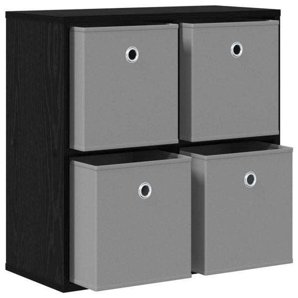 Служебен шкаф с чекмедже Черния дъб 59,5 x 27 x 57 см