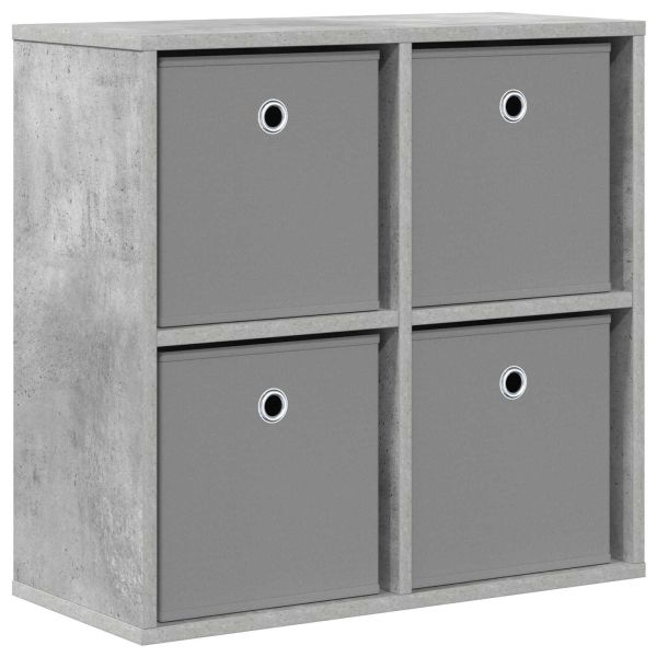 Служебен шкаф с чекмедже Циментено сиво 59,5 x 27 x 57 см