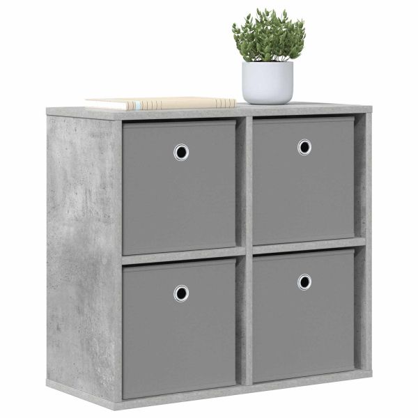 Служебен шкаф с чекмедже Циментено сиво 59,5 x 27 x 57 см