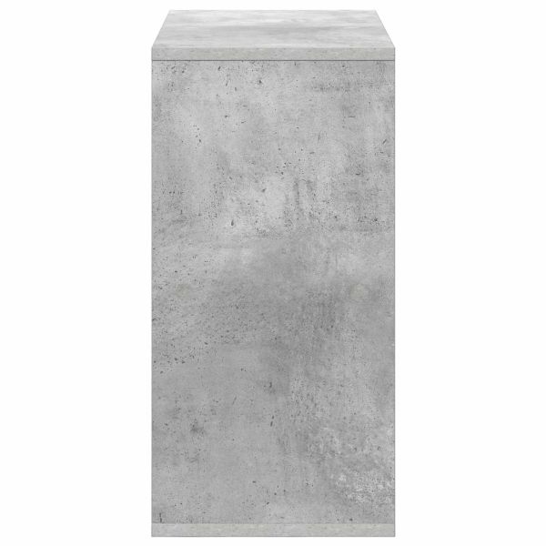 Служебен шкаф с чекмедже Циментено сиво 59,5 x 27 x 57 см