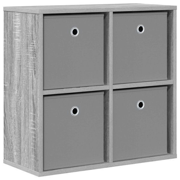 Служебен шкаф с чекмедже Сив Сонома 59,5 x 27 x 57 см