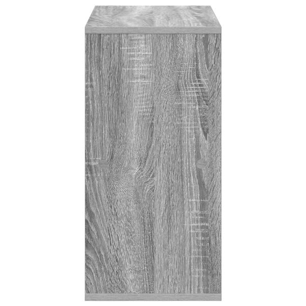 Служебен шкаф с чекмедже Сив Сонома 59,5 x 27 x 57 см