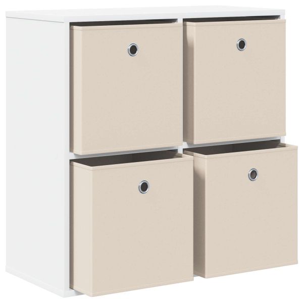 Служебен шкаф с чекмедже Бяло 68,5 x 32 x 67 см