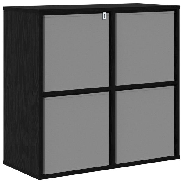 Служебен шкаф с чекмедже Черния дъб 68,5 x 32 x 67 см