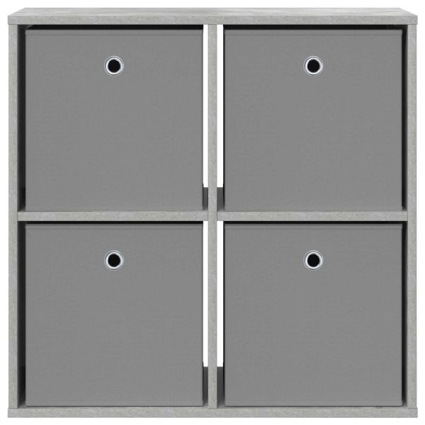 Служебен шкаф с чекмедже Циментено сиво 68,5 x 32 x 67 см