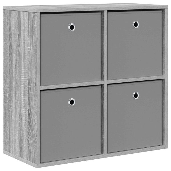 Служебен шкаф с чекмедже Сив Сонома 68,5 x 32 x 67 см