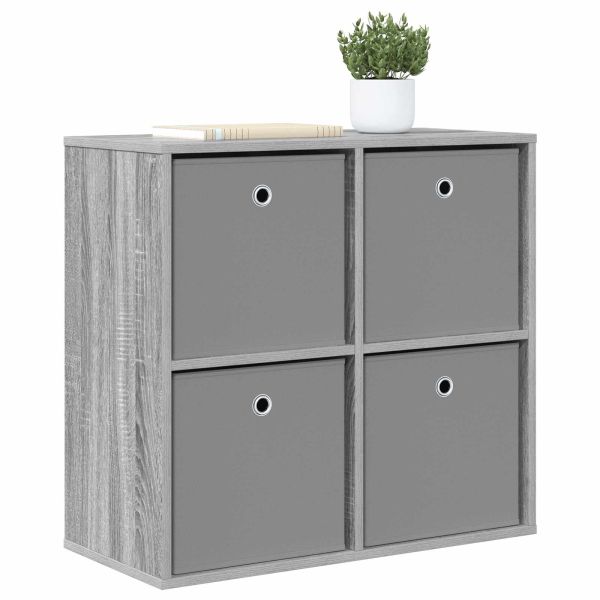 Служебен шкаф с чекмедже Сив Сонома 68,5 x 32 x 67 см