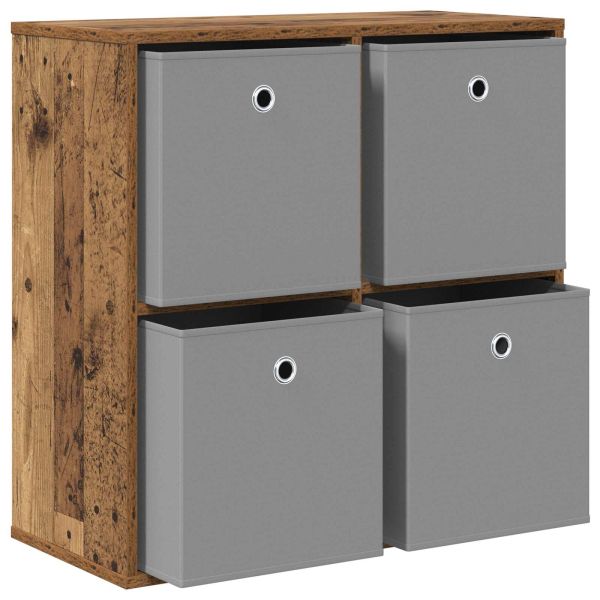 Служебен шкаф с чекмедже Старо дърво 68,5 x 32 x 67 см