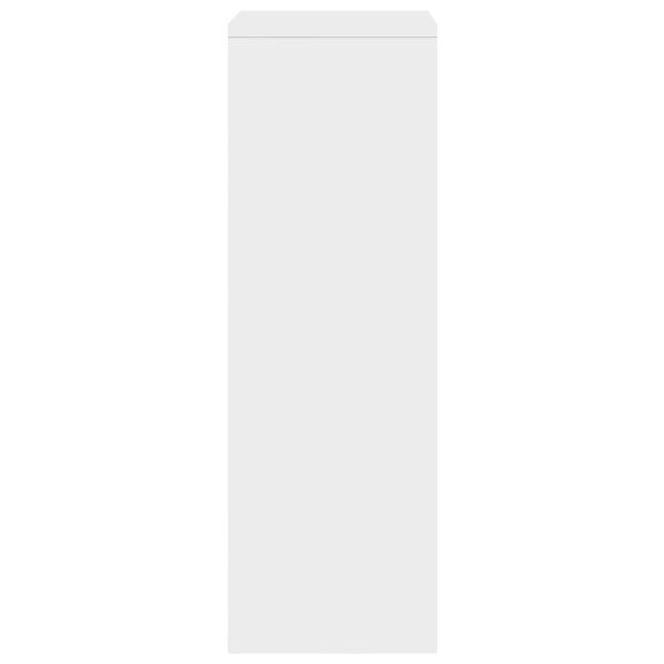 Служебен шкаф с чекмедже Бяло 25,5 x 22 x 69,5 см