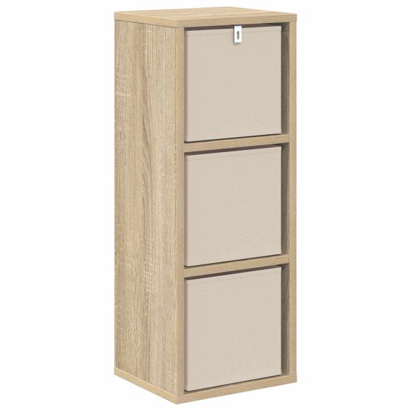 Служебен шкаф с чекмедже Сонома дъб 25,5 x 22 x 69,5 см