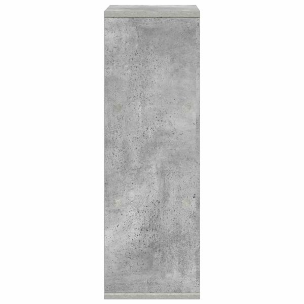 Служебен шкаф с чекмедже Циментено сиво 25,5 x 22 x 69,5 см