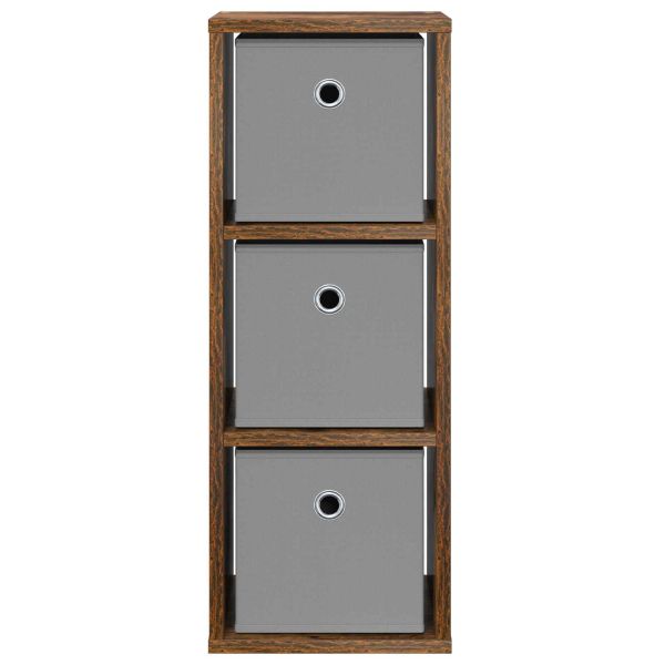 Служебен шкаф с чекмедже Димян дъб 25,5 x 22 x 69,5 см