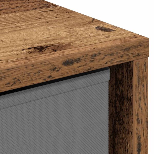 Служебен шкаф с чекмедже Старо дърво 25,5 x 22 x 69,5 см