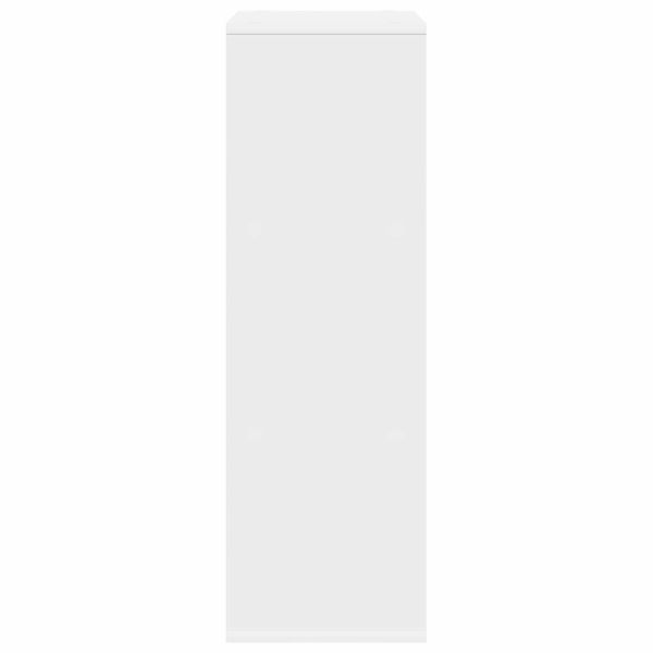 Служебен шкаф с чекмедже Бяло 30,5 x 27 x 84,5 см