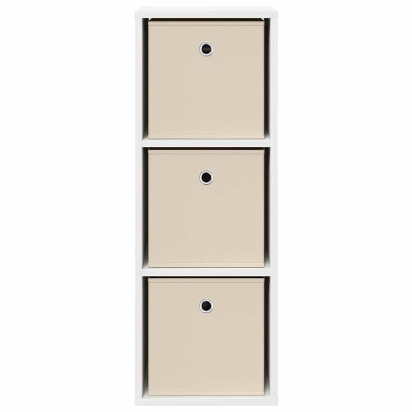 Служебен шкаф с чекмедже Бяло 30,5 x 27 x 84,5 см