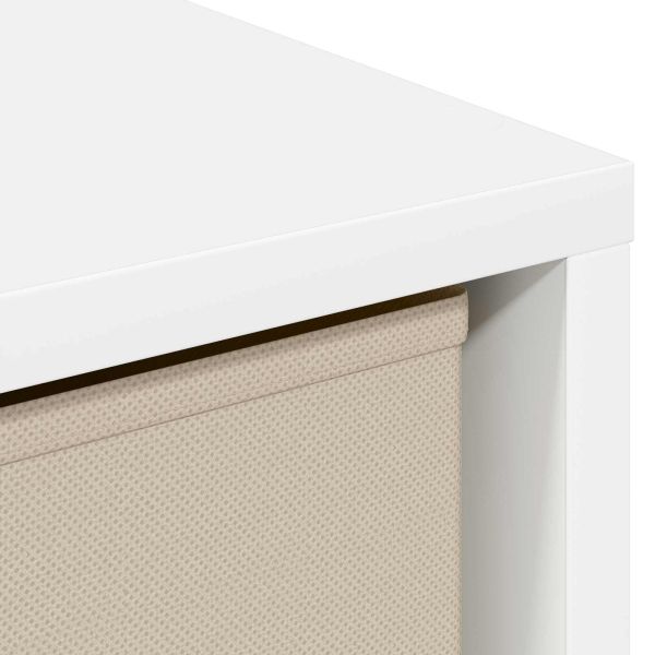 Служебен шкаф с чекмедже Бяло 30,5 x 27 x 84,5 см