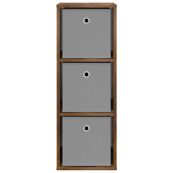 Служебен шкаф с чекмедже Димян дъб 30,5 x 27 x 84,5 см