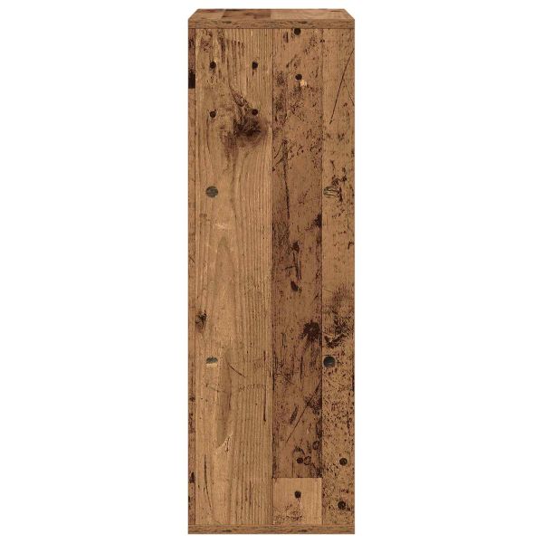 Служебен шкаф с чекмедже Старо дърво 30,5 x 27 x 84,5 см