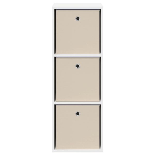 Служебен шкаф с чекмедже Бяло 35 x 32 x 99,5 см