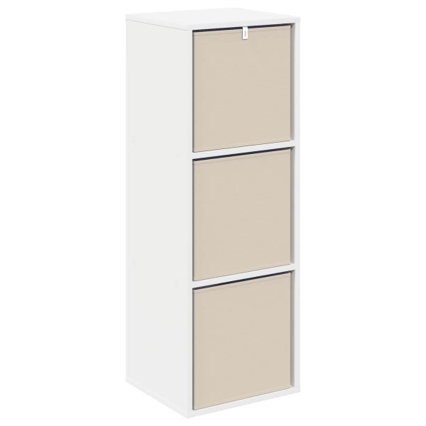 Служебен шкаф с чекмедже Бяло 35 x 32 x 99,5 см